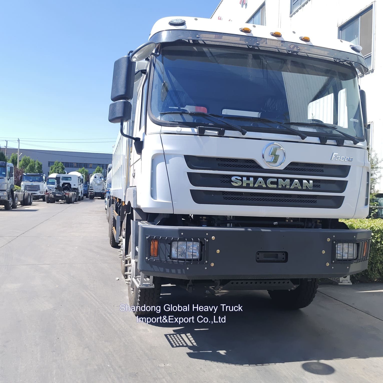 شاکمن جدید F3000 8*4 380HP کامیون دیزل کامیون 12 چرخ 40 تن معدن