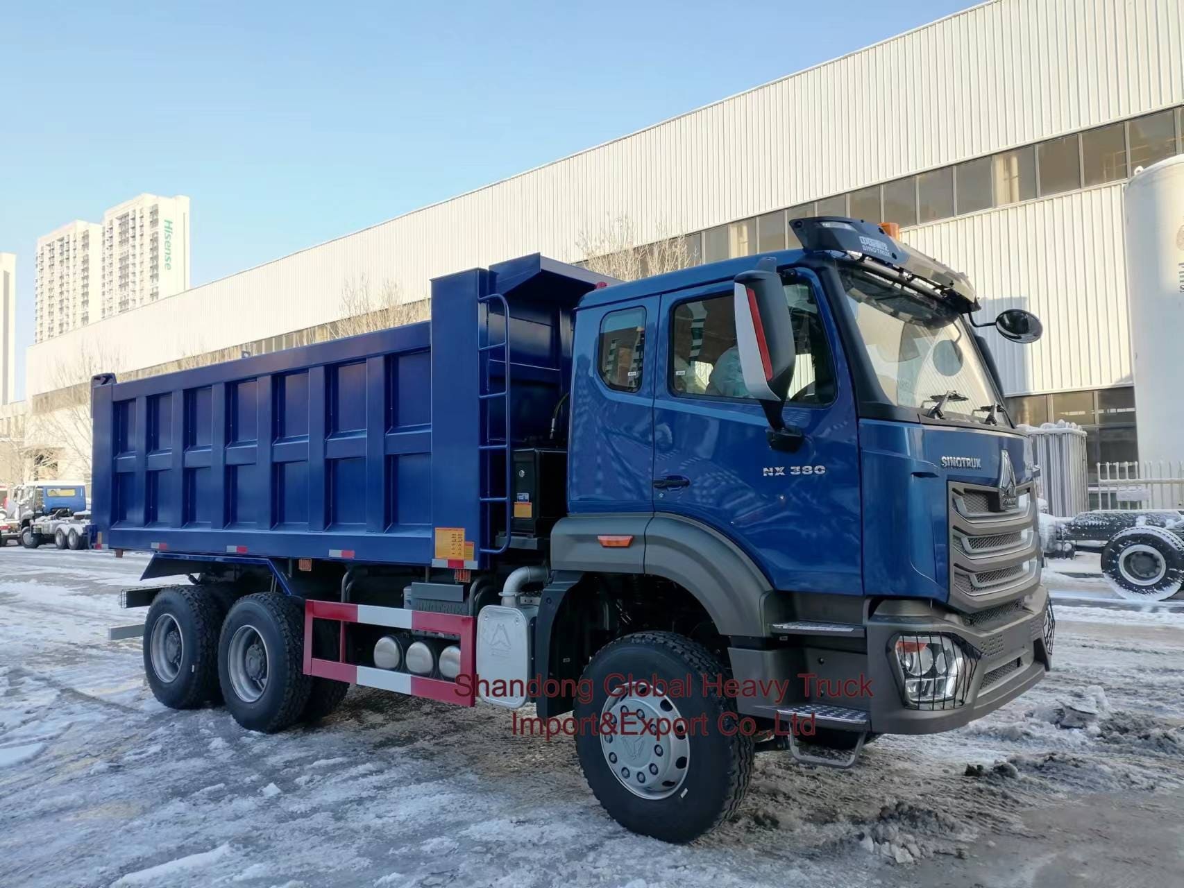 Sinotruk HOWO Nx Tx دست دوم 10 چرخ 371 HP 6X4 کامیون معدن
