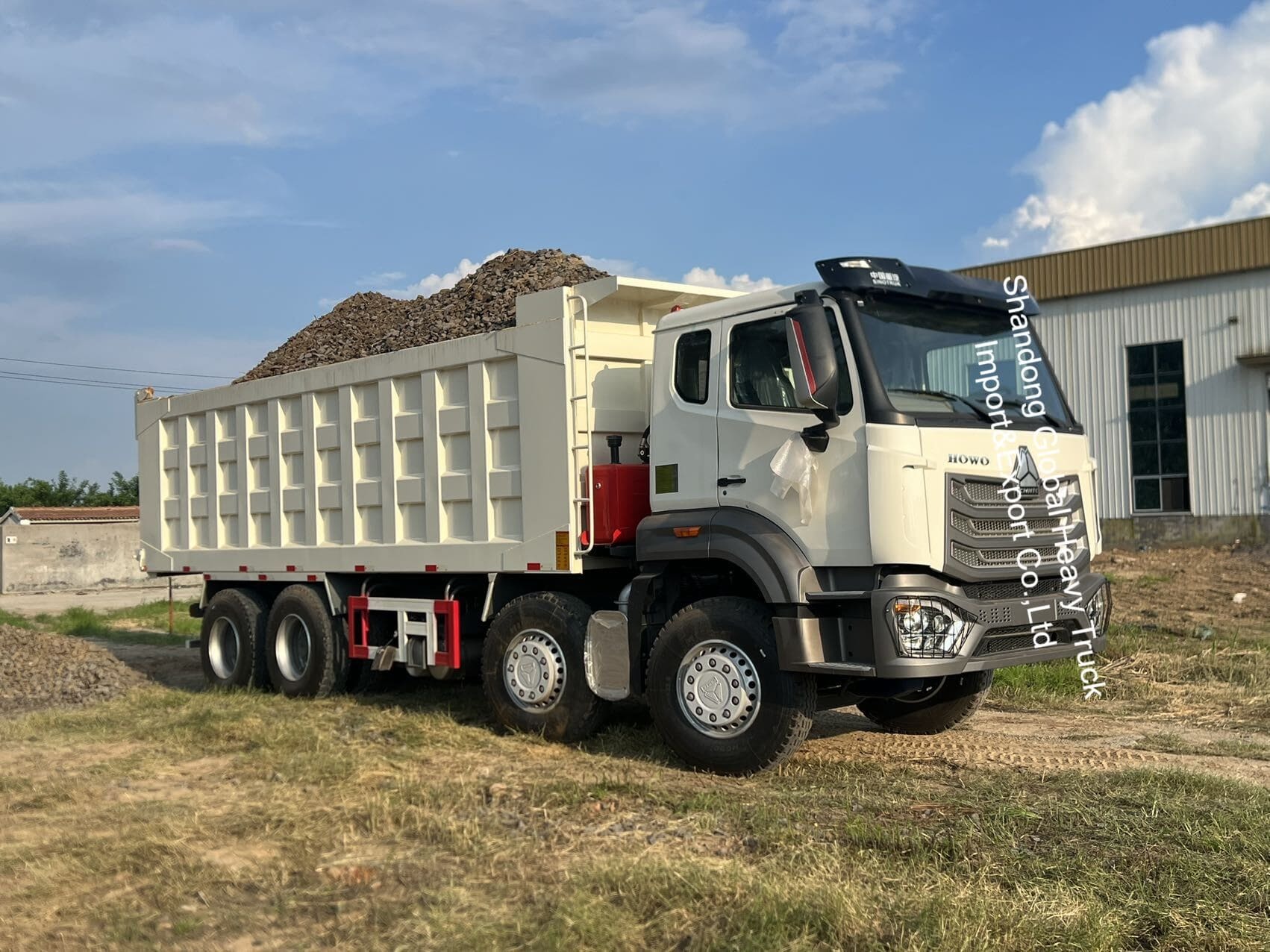 Sinotruk HOWO سنگین سبک مینگ معدن 30 40 50 تن 8X4 10 12 چرخ عقب کامپران