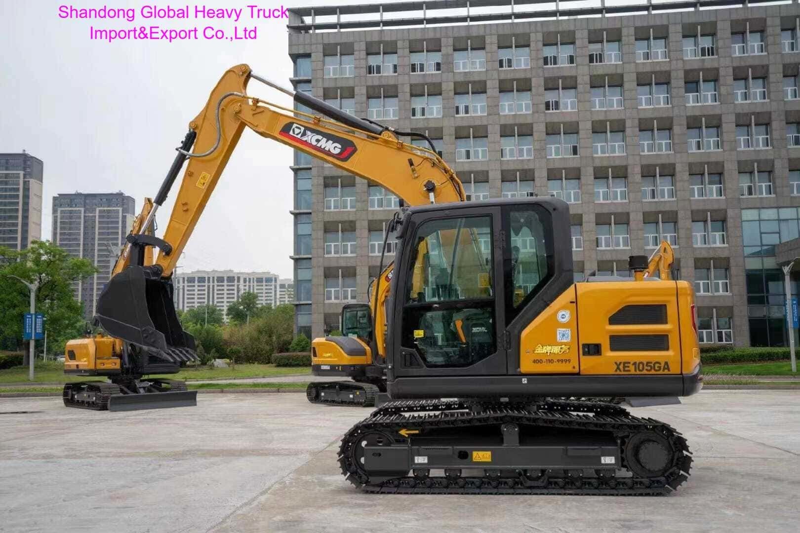 دستگاه حفاری با فروش ویژه بیل مکانیکی زنجیری 10.5 تنی Xe105ga با فیلتر سوخت خوب