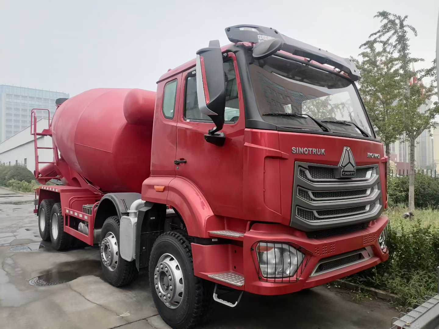 Sinotruk HOWO NX 20m3 ظرفیت 30T بار مفید 300-400hp کامیون مخلوط کنکریت سنگین
