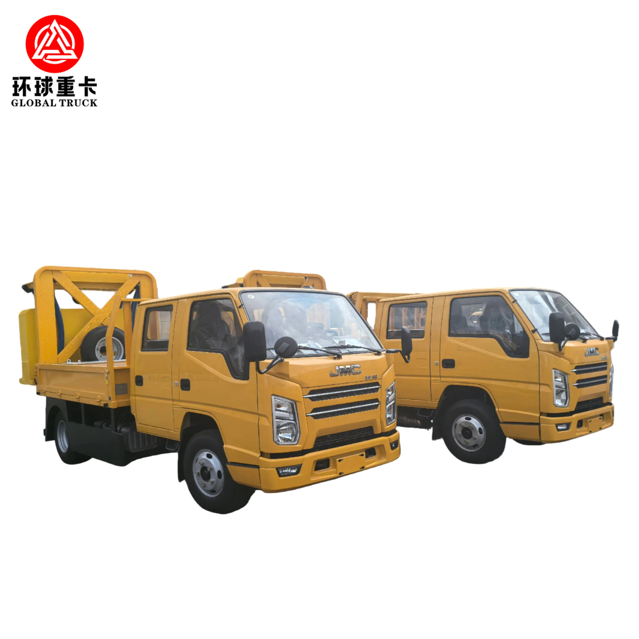 HOWO 4 × 2 کامیون بالش تصادف با 350 اسب بخار و سیستم حفاظت از جذب انرژی برای ایمنی نگهداری بزرگراه