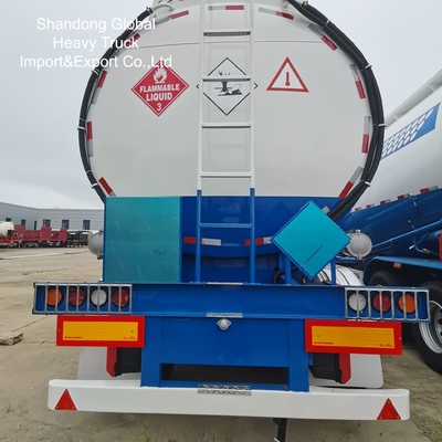 3- محور 45000L دیزل بنزین تانکر نیمه تریلر با ترمز ABS
