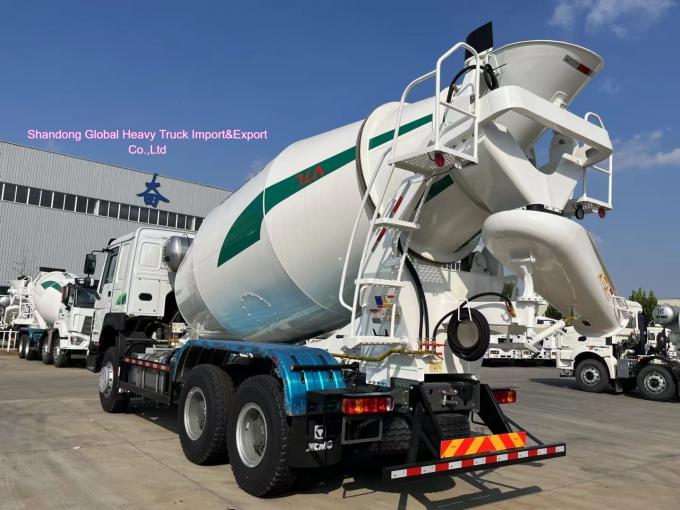 6×4 Concrete Mixer Truck in operation
